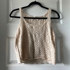 Garage crochet top